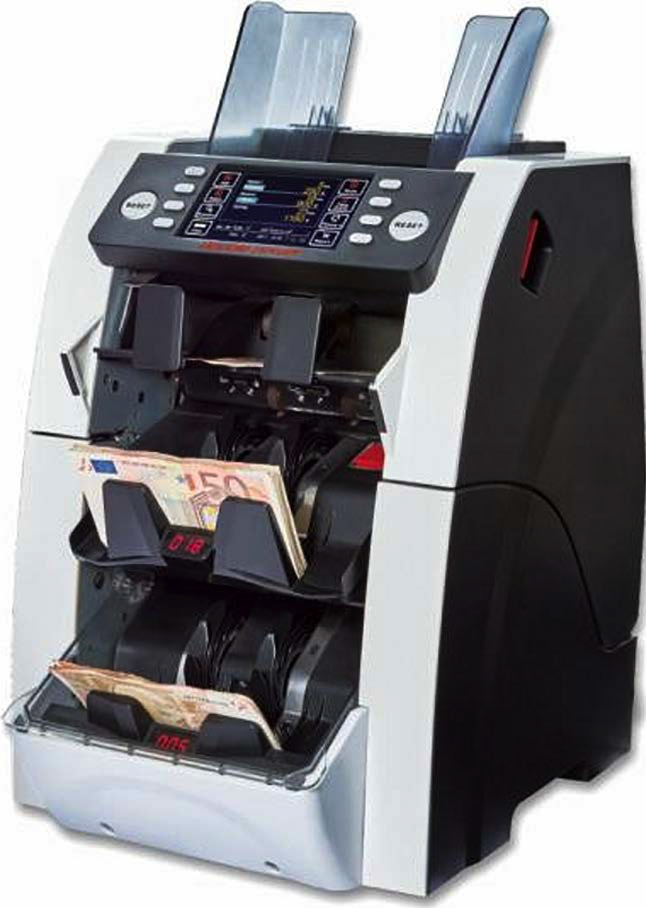 BANK NOTE COUNTER SORTER AND VALUE COUNTER PG8300